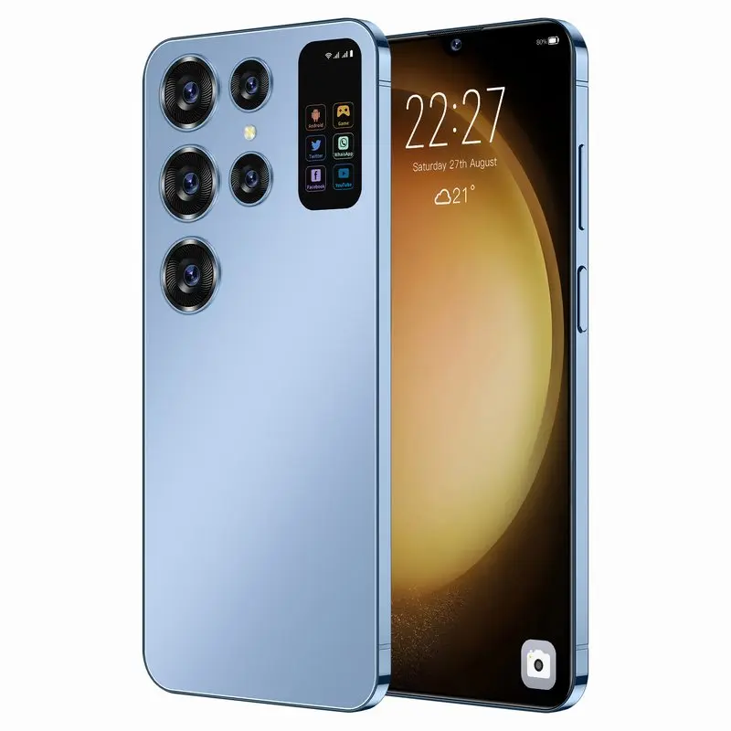 2025 S24 Ultra Ai оригинальный мобильный телефон 16gb + 1tb 5g Dual Sim сотовый Pro смартфоны Новый мини дешевый