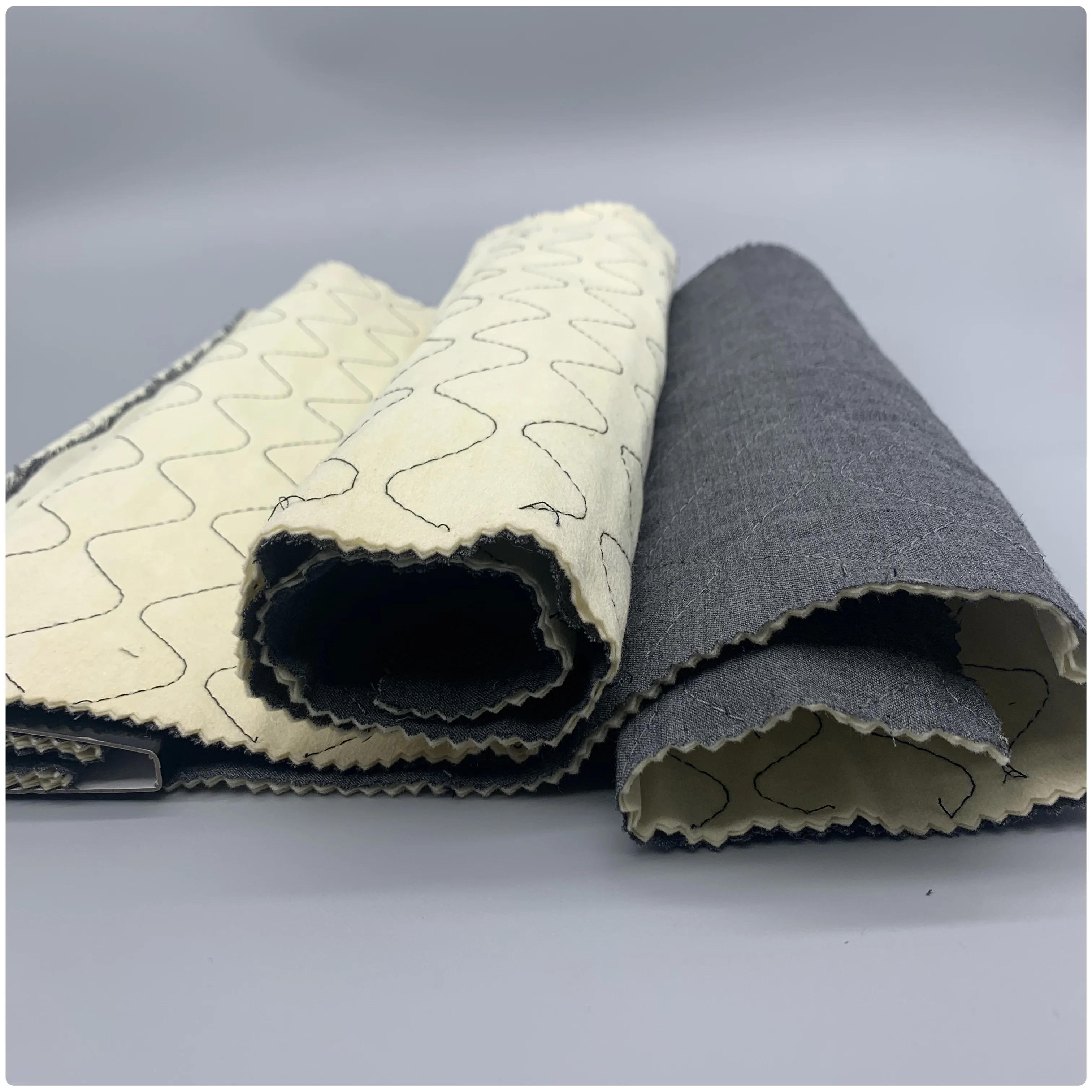 Meta Aramid Fiber and FR Viscose Blended Quilted Felt For Firefighter Suits
