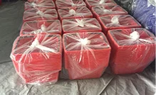  Оптовая продажа от производителя Экологически чистая пластиковая корзина для покупок из ПП супермаркетов и
