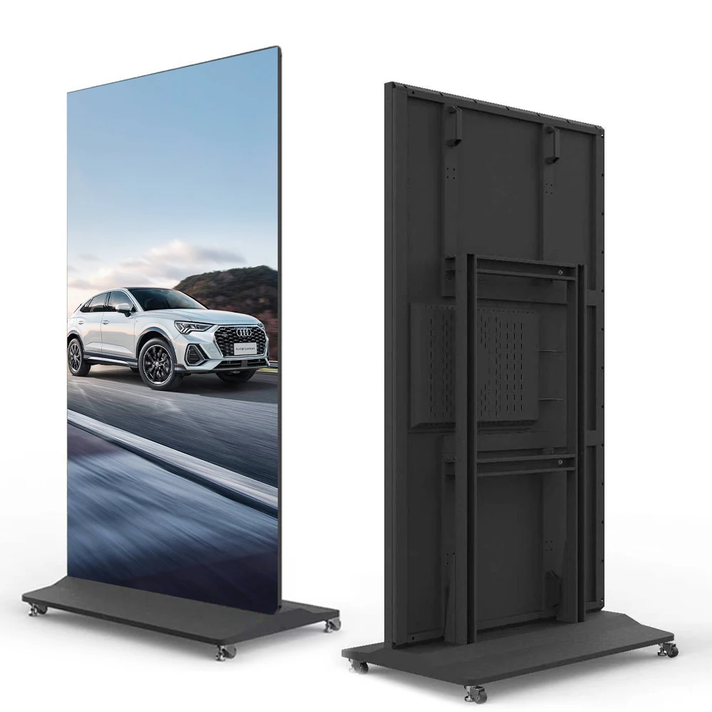 85 дюймов Полноэкранный сенсорный ЖК-дисплей Digital Signage напольный электронный тотемный киоск розничный магазин торговый центр