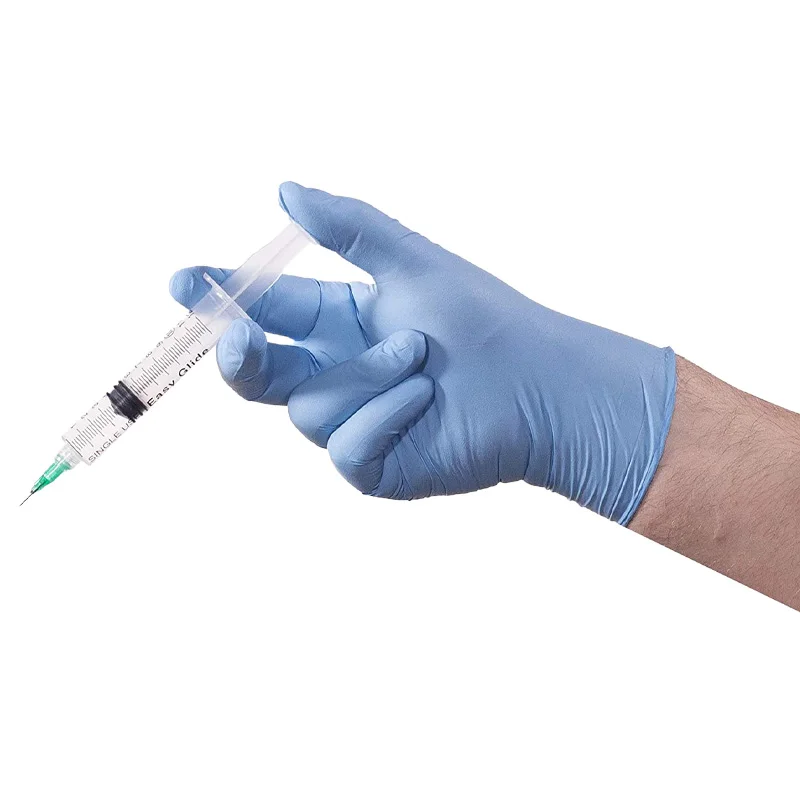 100Pcs/Box Powder Free Latex Free Non-Sterile nitrile gloves medical grade