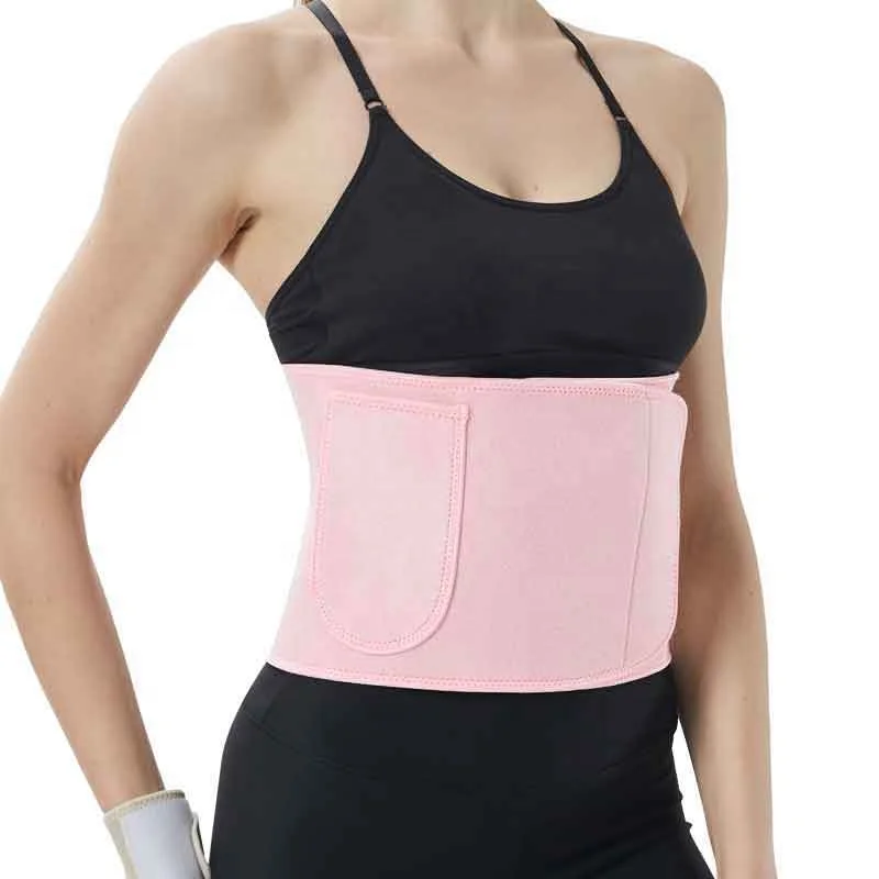 Premium Waist Trainer Belt for Women Low Back and Lumbar Support with Silver Ion Layer