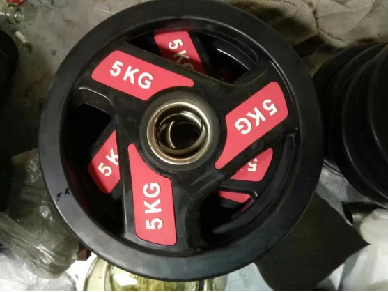 Weight plates LB KG Set Custom Economics Stainless Steel Rubber Bumper Plates for Sale