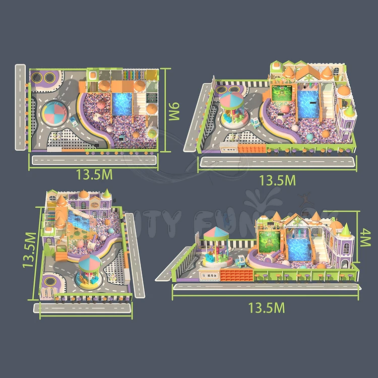 New Design  Commercial Trampoline Park Equipment Indoor Playground kids playground indoor equipment for sale