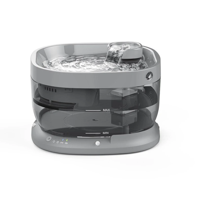 dog cat feeder water dispenser fountain for pet pet drinking cat water dispenser with filter Cat Water Fountain Drinking Bowl