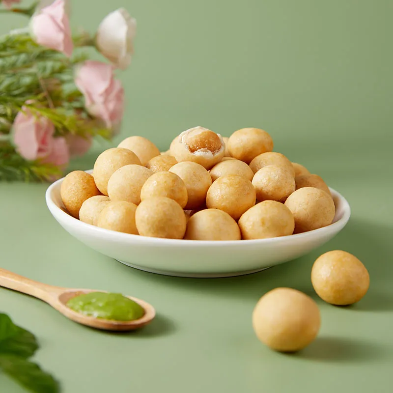 Орехи макадамии с жареным вкусом васаби