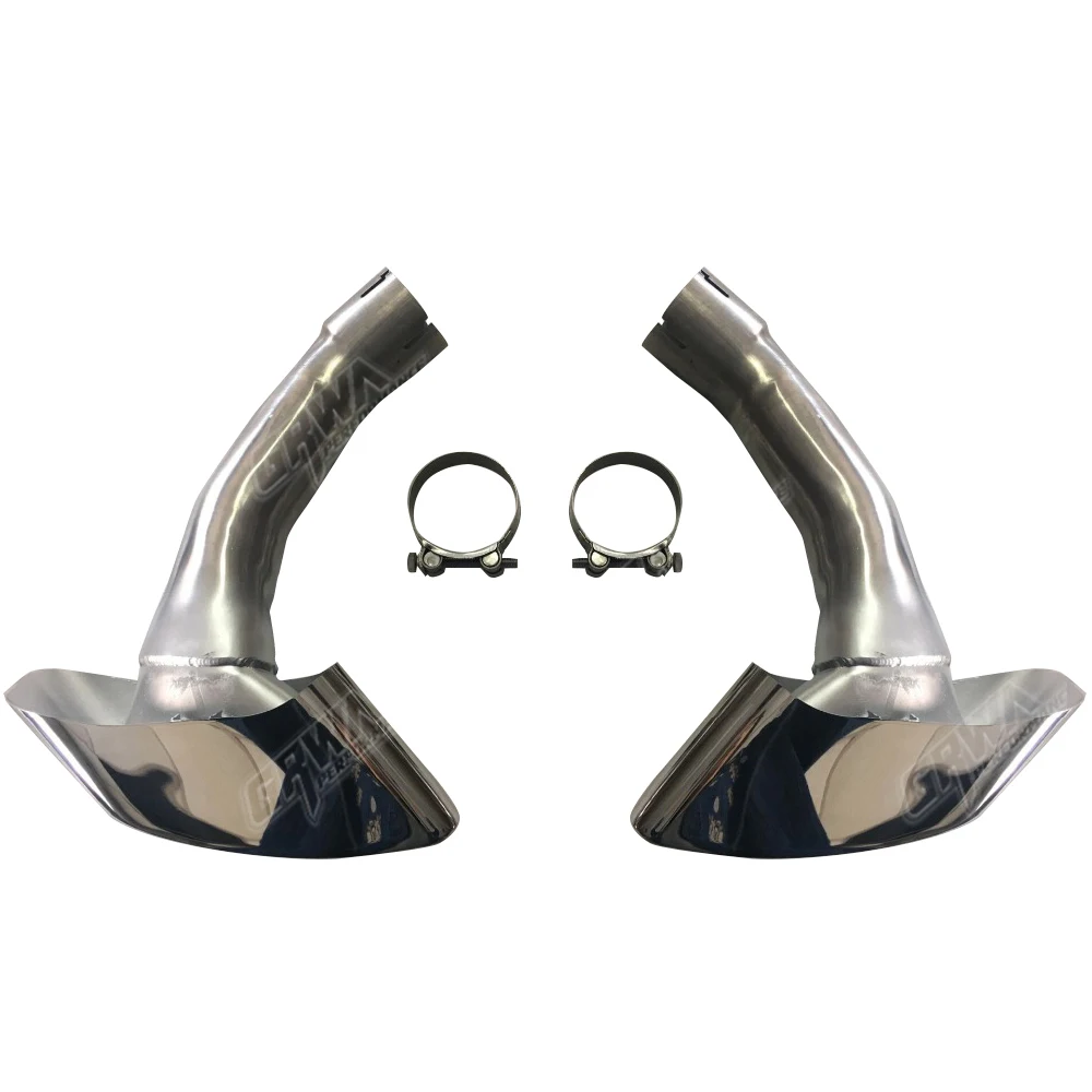 Grwa выхлопных труб из черного хрома sheration обжимной выхлопной трубы для Bmw x6