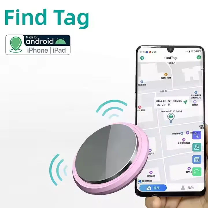 Universal Anti-Lost GPS Tracker Android IOS Pet Airtag Collar Locator with 4G Network Plastic Material Track Viewing Features