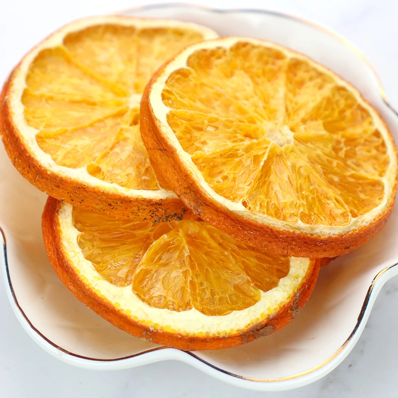 Sales of high-quality orange slices can make fruit tea fruit slices