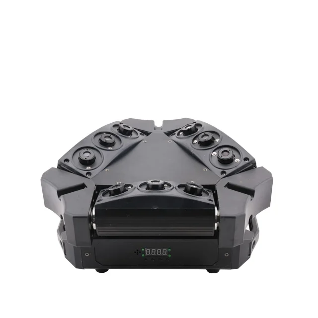 Best Selling 9x10w RGBW 4in1 Nine Head spider beam moving head stage disco light