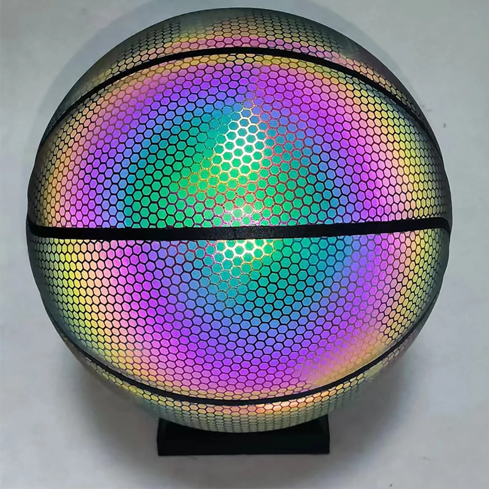 No.7 Color Basketball Waterproof Basketball Wear resistant Anti slip Reflective Basketball