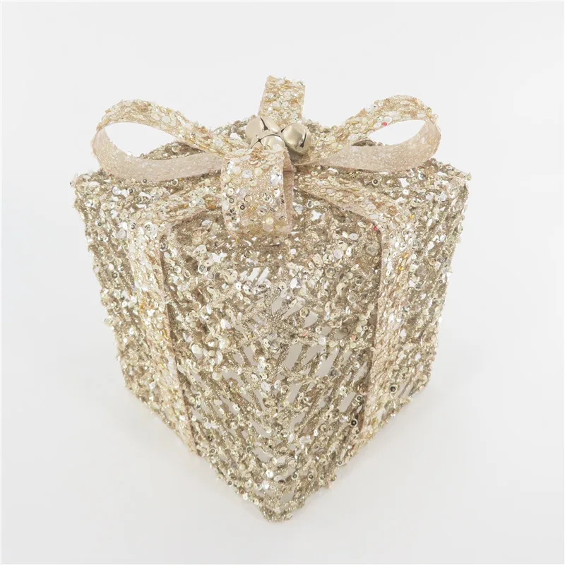 
8inch Glitter Xmas Present Table Decoration Party Wedding Celebration Decoration 