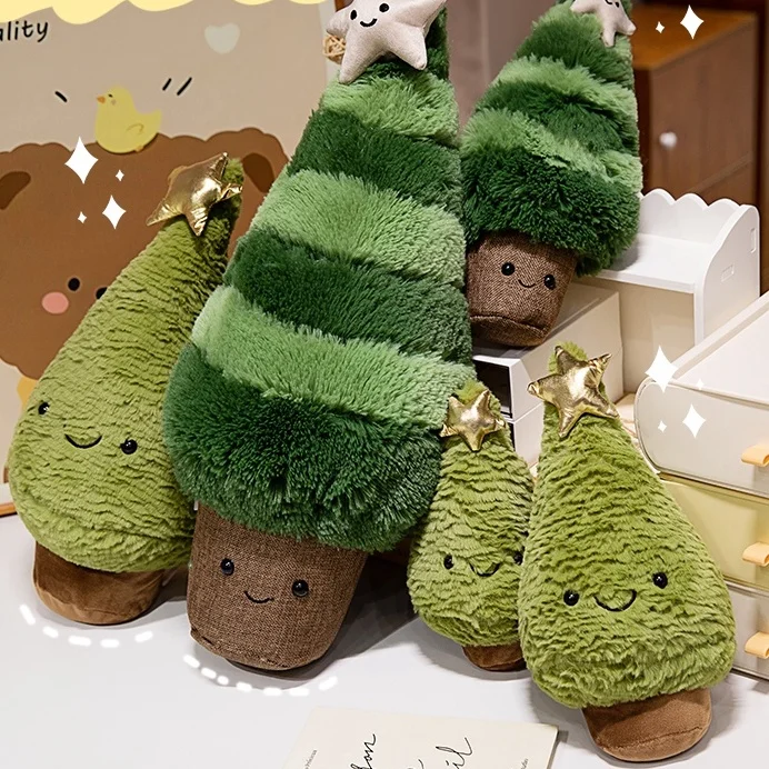 Christmas Plush Dolls Customizable Soft Baby Figures and Designs for Adults Embroidered Logo Comforter Fun Functionalities