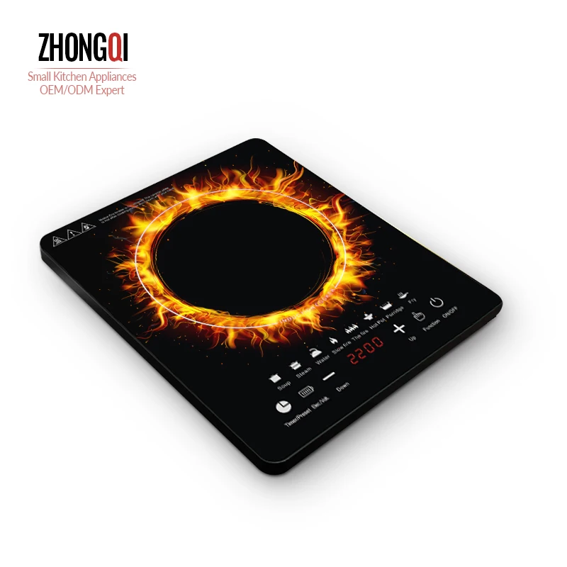 Oem/Odm 2200 Вт лучшее качество Бытовая портативная с сенсорным управлением прочная электрическая верхняя индукционная нагревательная пластина