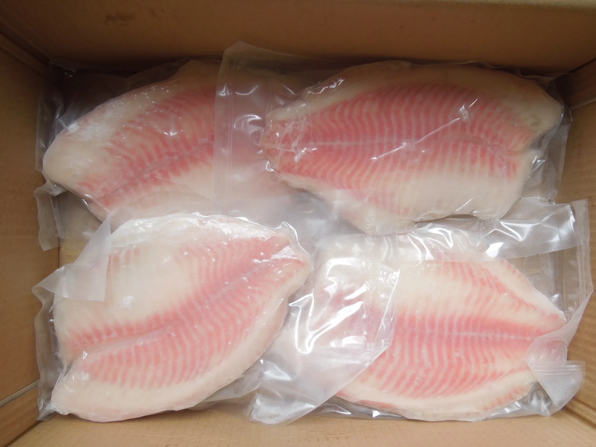 Frozen Fillet Tilapia Skinless Boneless Fillet Tilapia Fish Fillets 3-5oz