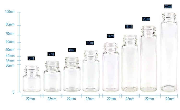 glass vial tube