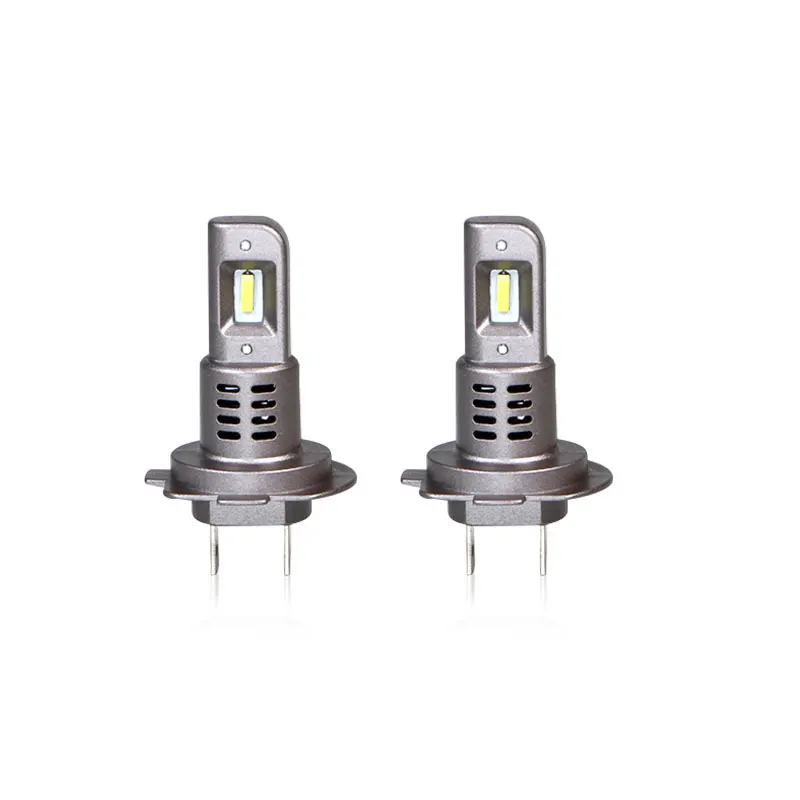 Manufacturer 1:1 size Replace halogen bulb 80W 6500K fanless led headlight  9005 9006 H1 H3 H4 H7 H11 Led car headlight bulb