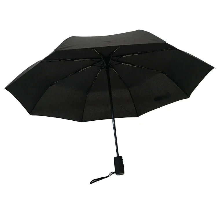 Auto open and close RPET 3 section folding promotion gift umbrella