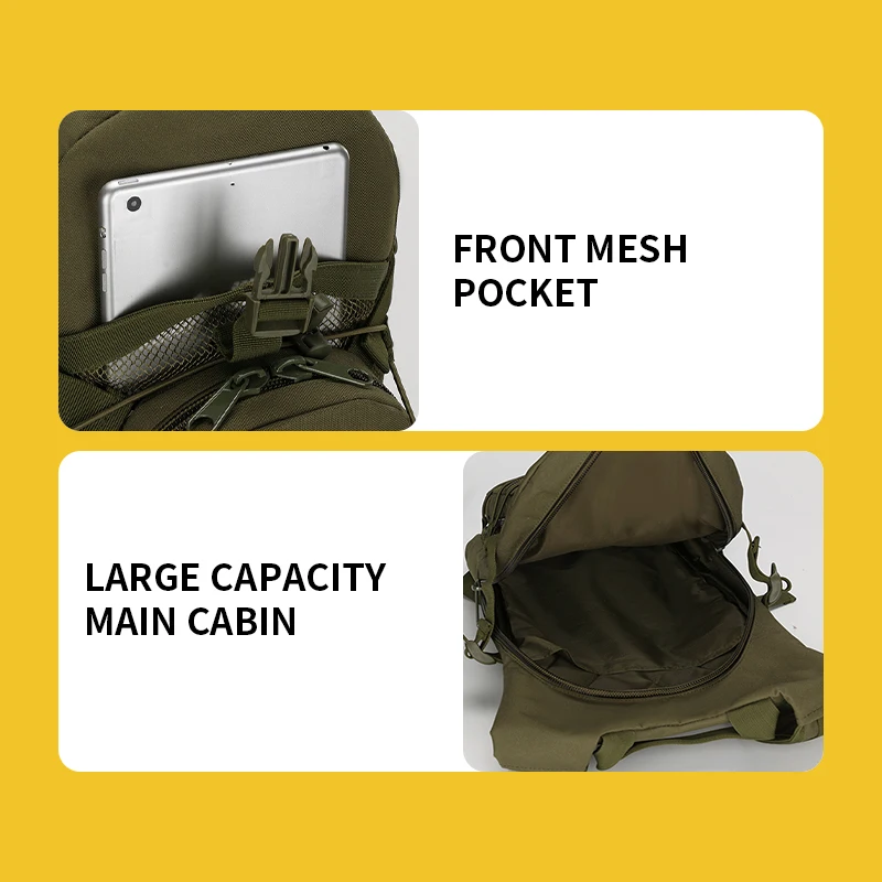 SABADO Outdoor Hunting Tactical Molle Nylon Bag Hydration Backpack Tactical 3L Water bag