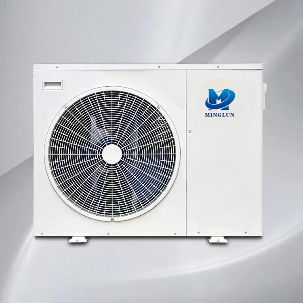 Minglun Low Temp -25 degree R290 Erp A+++ WIFI controller heating cooling EVI inverter heat pump