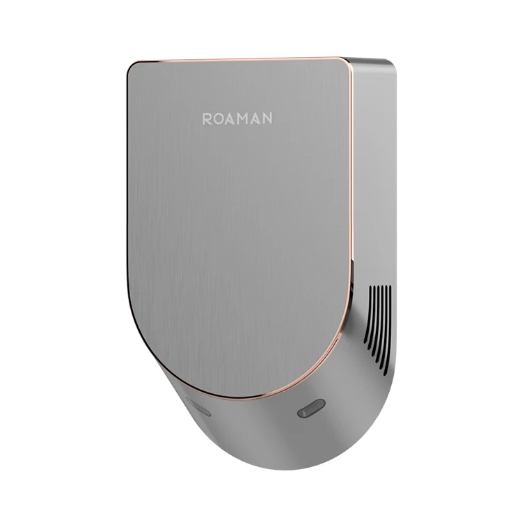 Commercial Sensor  High Speed Hand Dryer with HEPA  Reminder Silver and White Customized Hand Dryer