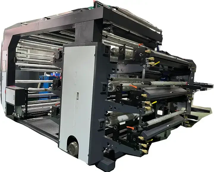 Полностью Автоматическая флексографическая печатная машина flexo flexographic, четыре цвета, флексографская печатная машина для принтеров для бумажных принтеров, салфеток