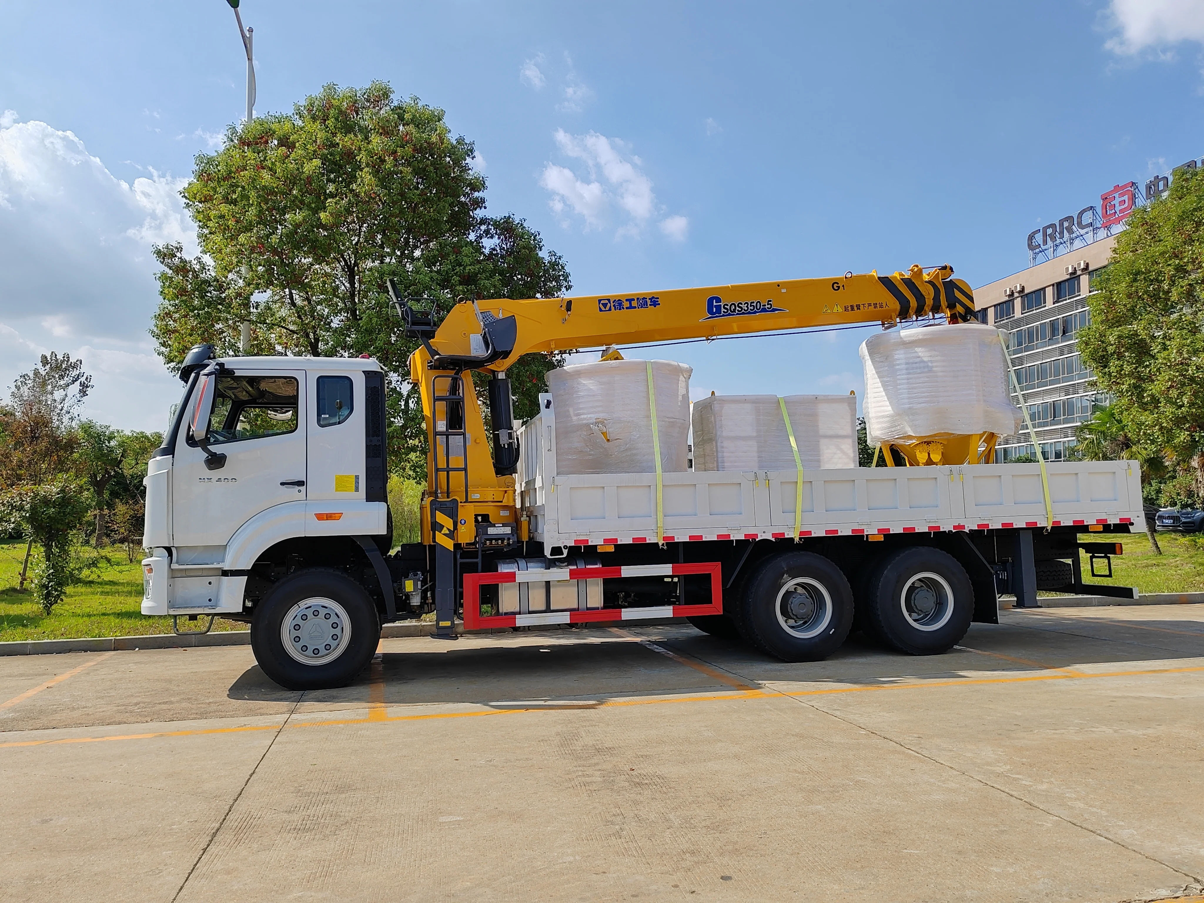 Прямой кран Sinotruk Howo Nx 6x4 14 т