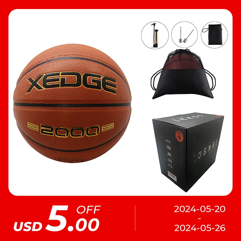 Hot Selling High Quality Basketball Official Size 7 PU  Laminated leather Basketball Ball for training and gifts