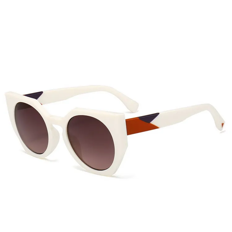  Производство Гуанчжоу оптовая продажа УНИКАЛЬНЫЕ Солнцезащитные очки «кошачий глаз» 2018 женские модные солнцезащитные