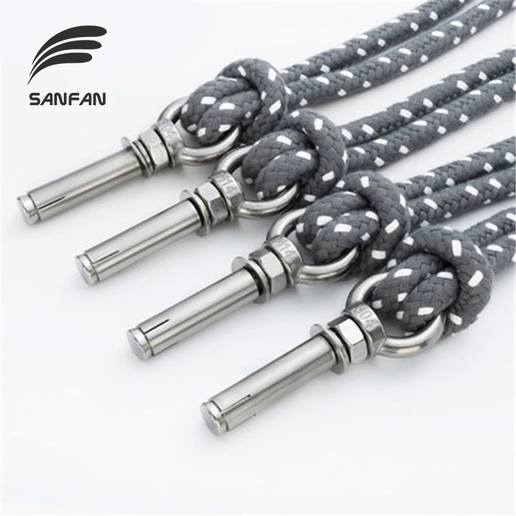 Wholesale Iyengar Yoga Wall Rope  Mount Kit Antigravity Inversion Accessorial Tool Wall Ropes Yoga