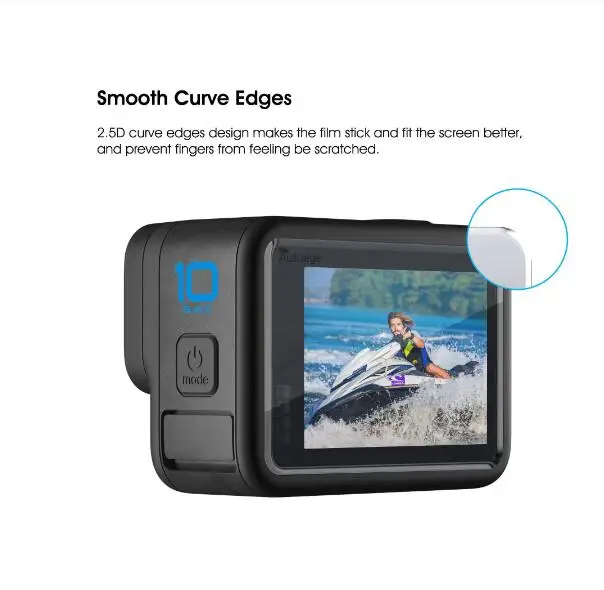 Tempered Glass Screen Protector Cover Case for GoPro Hero 10 9 Black Lens Protection Protective Film Gopro 10 Go pro Accessories