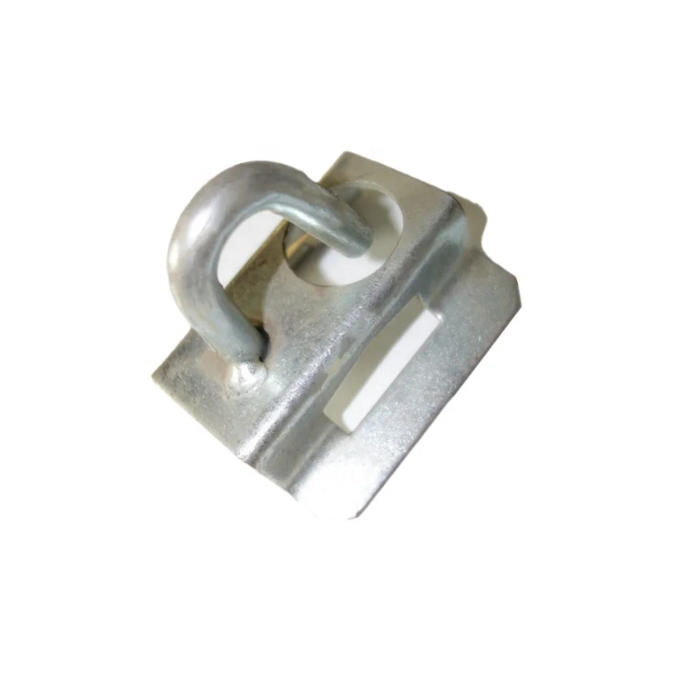 Galvanized Ftth Pole Bracket Draw Hook Post Bracket