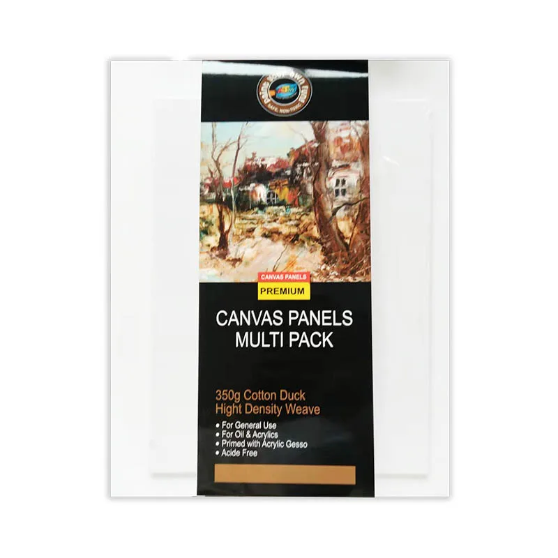 28 mix pack 8x10 9x12 inch art white blank flat canvas painting panel boards