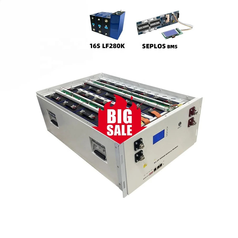 DIY 16s 51.2v 280ah 230ah 302ah lifepo4 battery empty box/case solar panel Energy Storage System with inverter