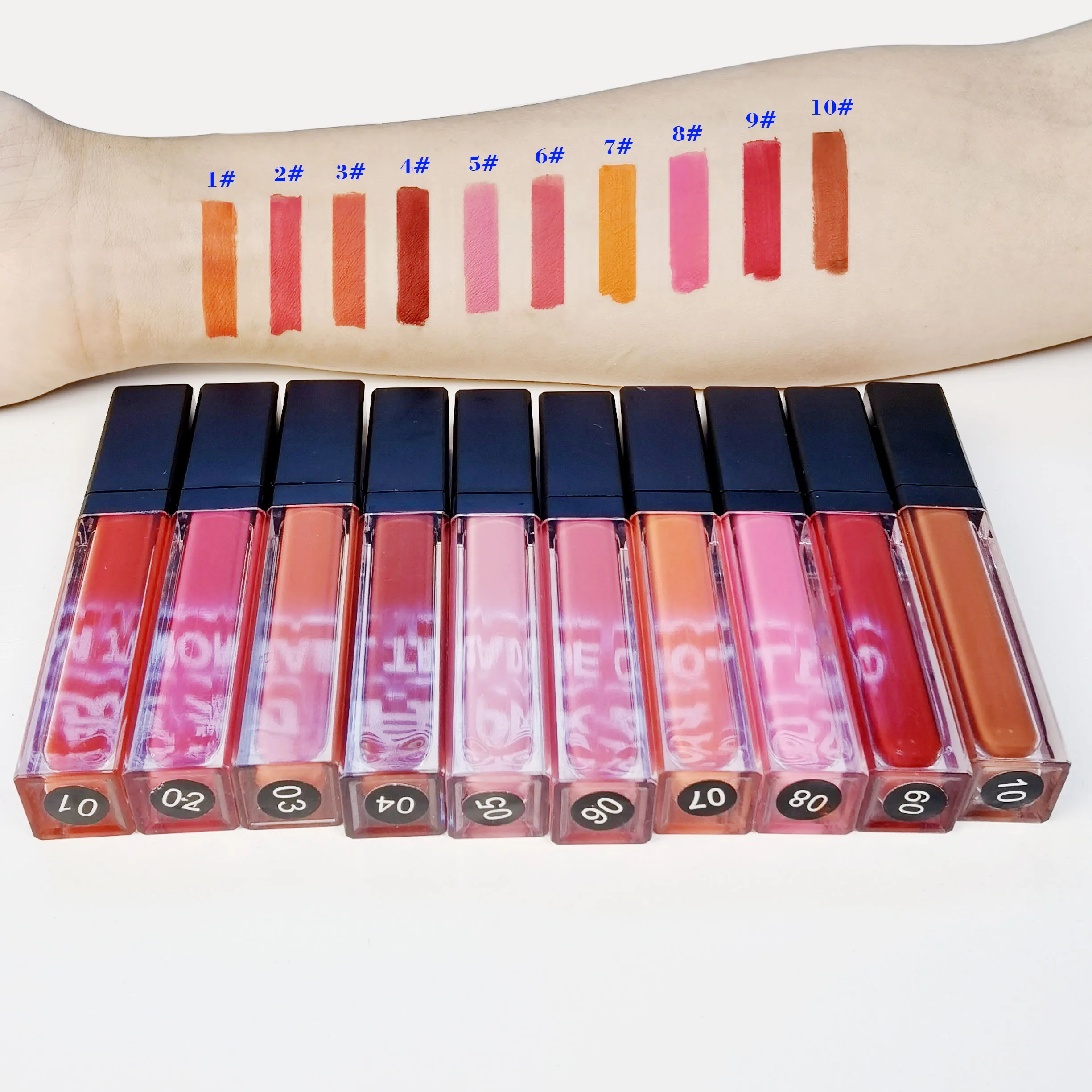 
Vegan Lipgloss Wholesale Liptint Rebranding Private Label Cheek Tint Flavored Versagel Lip Gloss 