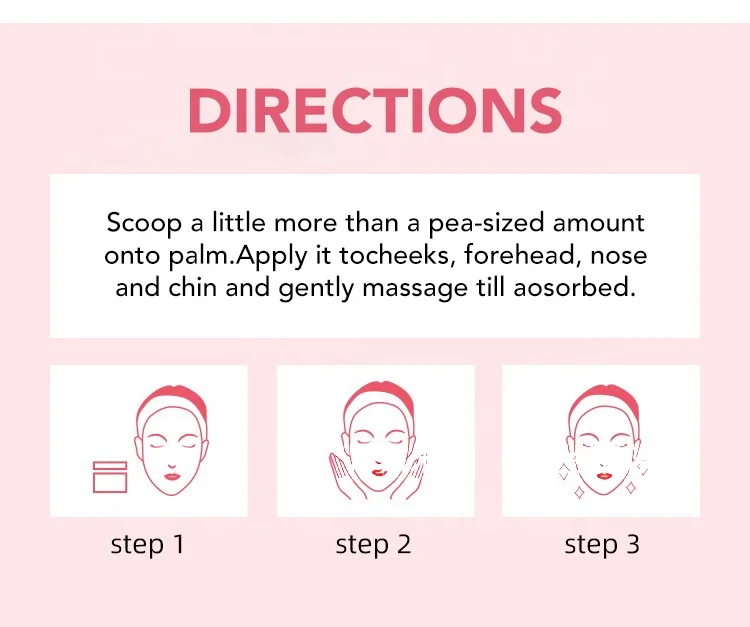Niacinamide Face Cream Plastic Jars Face Cream For Glowing Skin No Side Effect Whitening Cream