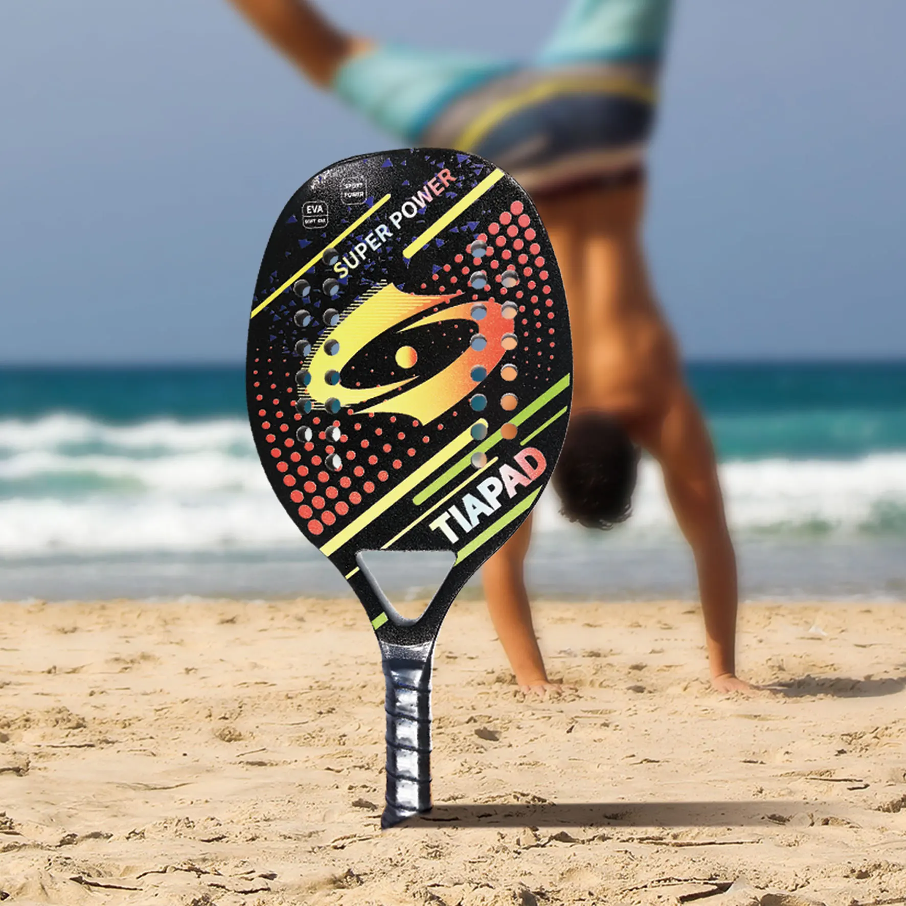 Wholesale Custom Diamond/Teardrop/Round Shape Logo 3k/12k/18k/Ud Carbon Padel Tennis Racket For Professional Player