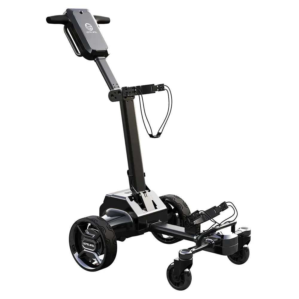 Customized Remarkable G5 Electric Golf Carts Auto-cruise Smart Following Trolleys for Clubs and Courses