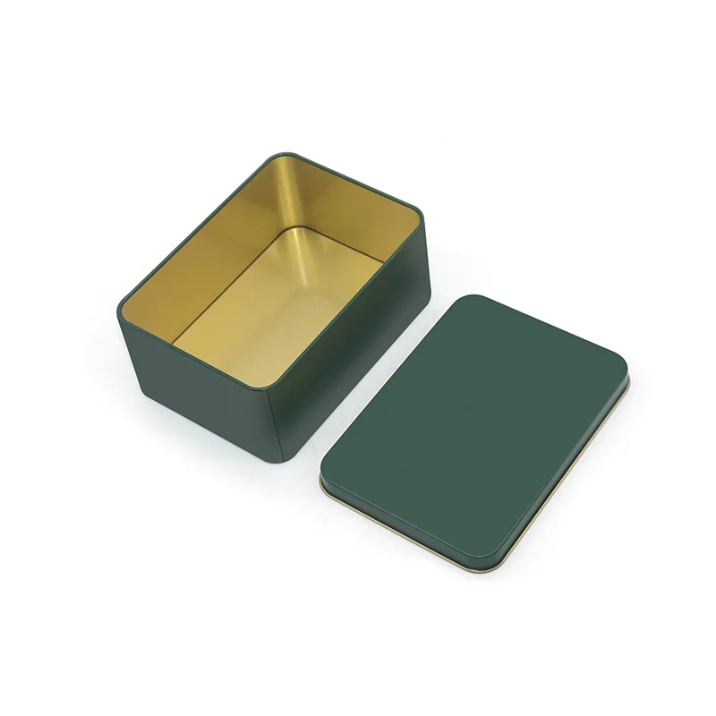 Экологичная жестяная коробка для печенья 140-100-60 мм рекламная Подарочная конфет и тортов металлический контейнер упаковки