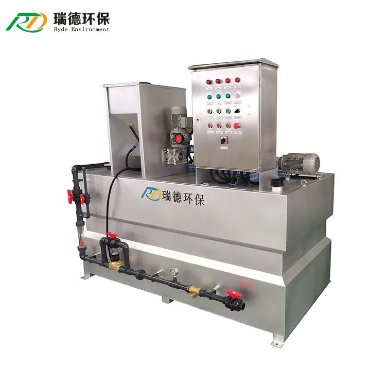 Нормальный Блок Подготовки полимера нержавеющей стали автоматический дозируя прибор