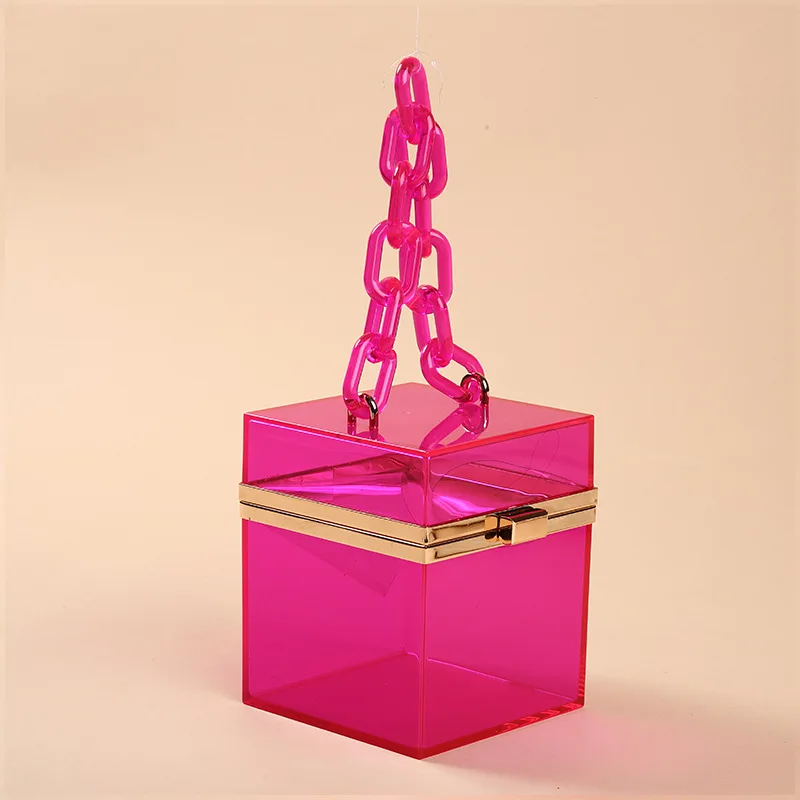 Dropshipping 2022 handbags for womenJelly Handbag Ladies Transparent Purse Women Clear Acrylic purse