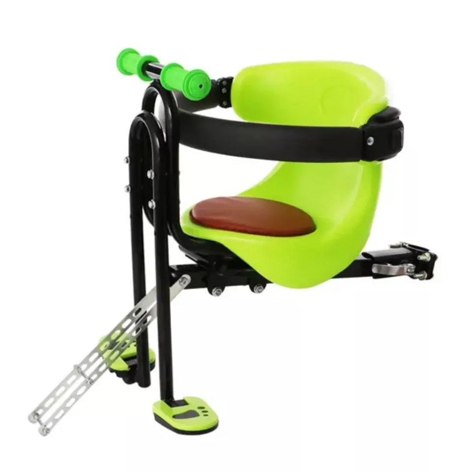 Front child bicycle seat child saddle mountain bicycle child safety seat cushion component front mounted