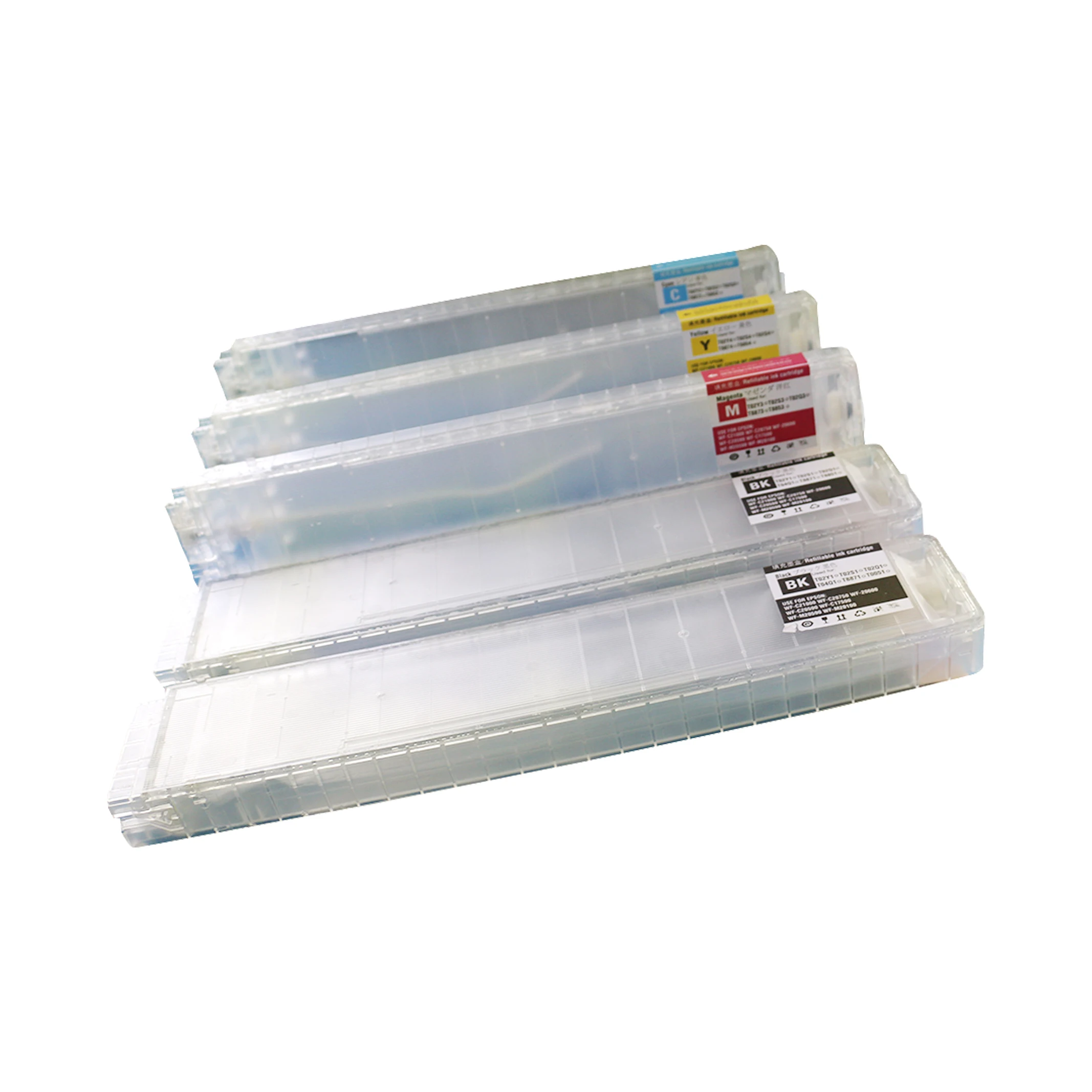 empty refillable cartridge for Epson WF-C17590 C20590 M20590 C21000 C20750 C20600 M21000 M20590 printer