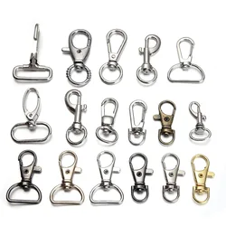 Factory Wholesale Swivel Lobster Claw Clasps Strong Swivel Hook Metal Snap Hooks For Bag Accessory