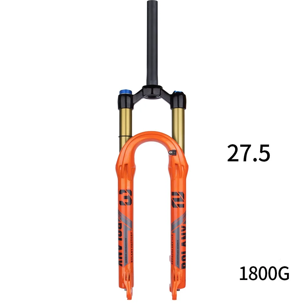 Bolany Lightweight Mtb Bike Fork Bicycle Front Air Suspension Fork Mountain Fork Bike Parts