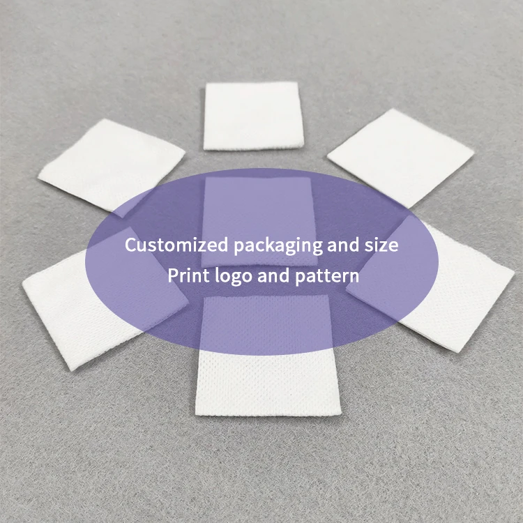 CE/ISO Disposable 4 Ply Medical Wound Pad Sponges Swab Sterile Non Woven Gauze Free Sample Custom Package Rich White 3 Years -