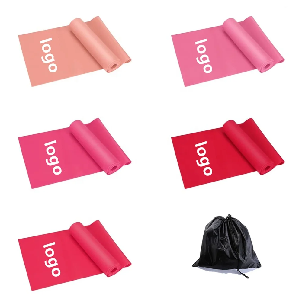 Libenli Cheap Price Long Resistance Bands Flat Latex Free Home Gym Fitness Equipment for Physical Therapy Body Sport Equipment