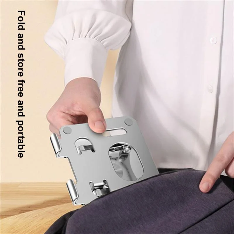 Rotating Tablet Stand Phone Holder from 4.7' to 12.9',Foldable Alloy Table Stand Holder,Height Adjustable Desk Holder