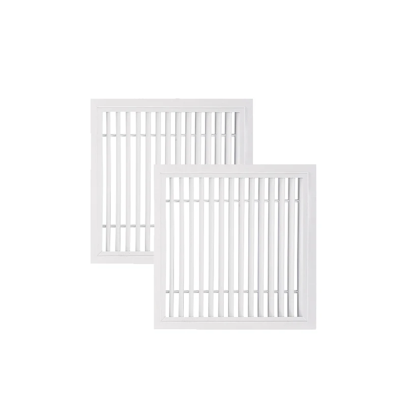 high temperature resistance Square Aluminium Tuyere Return Air Grille Exhaust Louver
