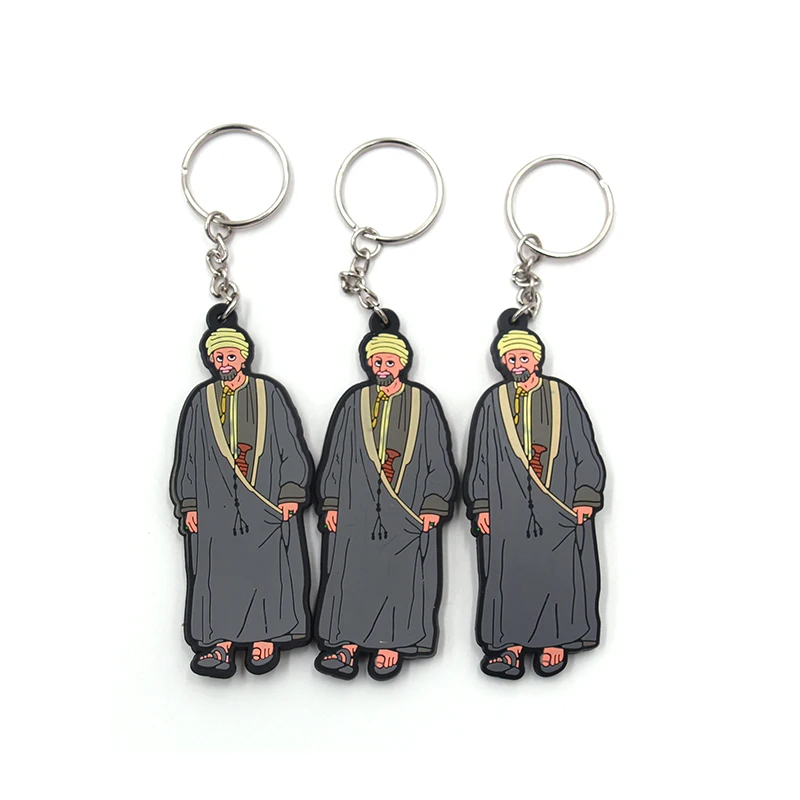 Custom High Quality soft pvc key chain pvc cartoon keychain in customized